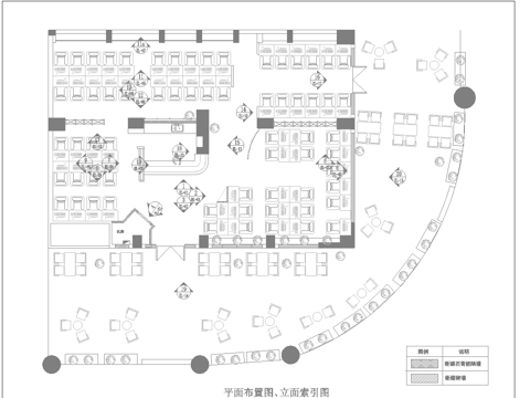 电竞网咖 最新全套施工图cad施工图