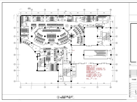 电竞网咖 最新全套施工图cad施工图