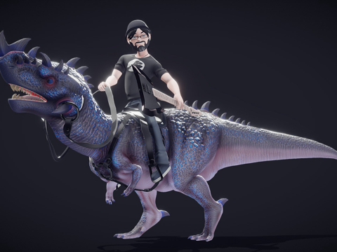  Kyan0s虚拟形象挑战3d模型 