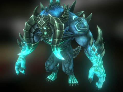  首领怪物巴洛克3d模型 