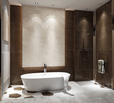  现代卫生间样间3d模型 