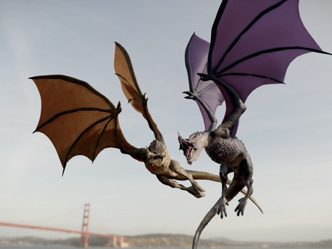  龙Wacom最终参赛姿势13d模型 