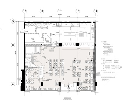 肯德基 汉堡店 最新全套施工图合集cad施工图