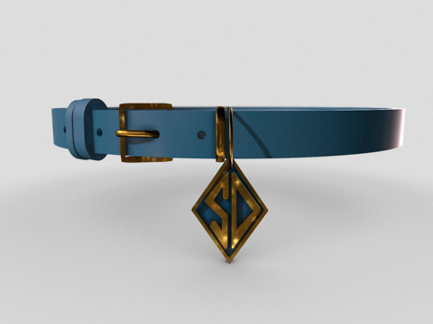  史酷比项圈20023d模型 