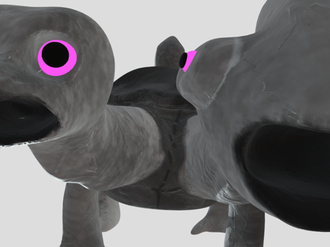  黑化双胞胎玛塔基3d模型 