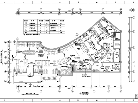 450平肯德基 汉堡店 最新全套施工图合集cad施工图