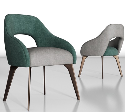  现代休闲椅3d模型 