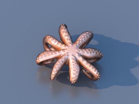  海星3d模型 