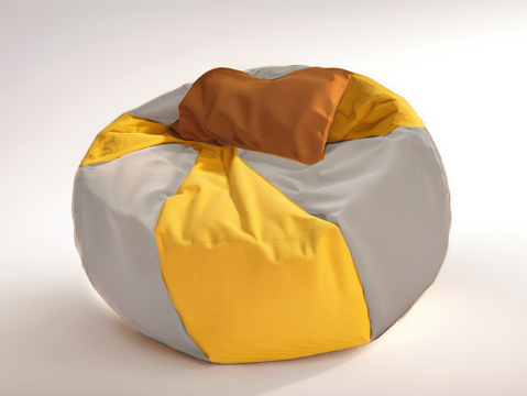 懒人沙发su模型