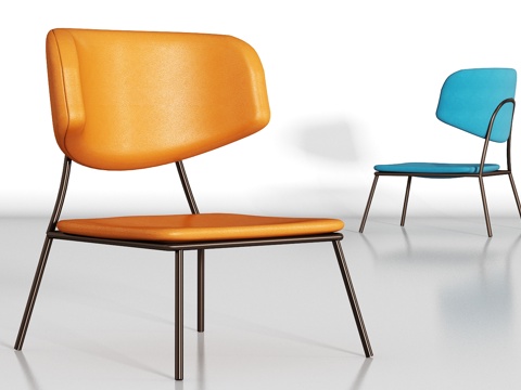  现代休闲椅3d模型 