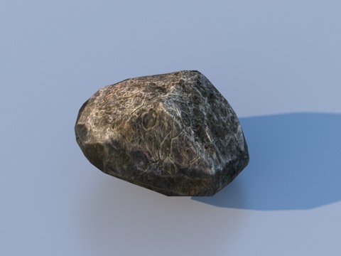  石头 岩石 石块 赏石 怪石 奇石 矿石3d模型 