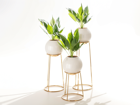 雕塑摆件动物设备家具小品su模型