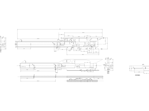燕尾加工CAD施工图cad施工图