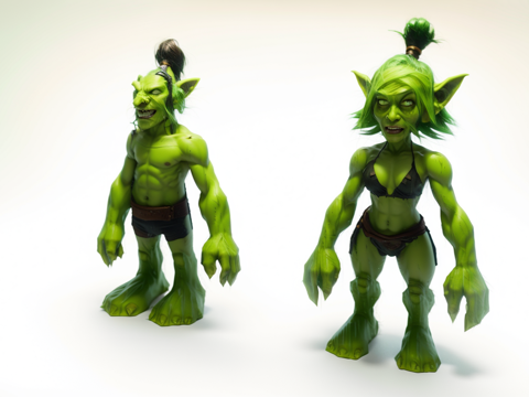 雕塑摆件动物设备家具小品 (29)su模型