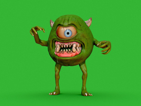  麦克华斯基3d模型 