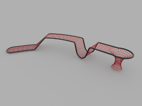  现代风格儿童器材3d模型 