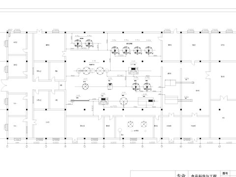 果汁果酱食品加工厂生产车间CAD施工图集cad施工图
