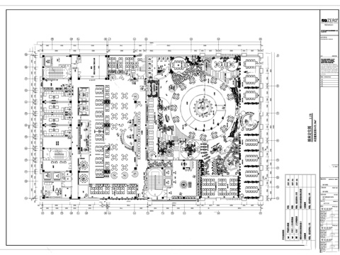 音乐酒吧 最新平面施工图设计cad施工图