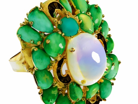  珠宝首饰戒指3d模型 