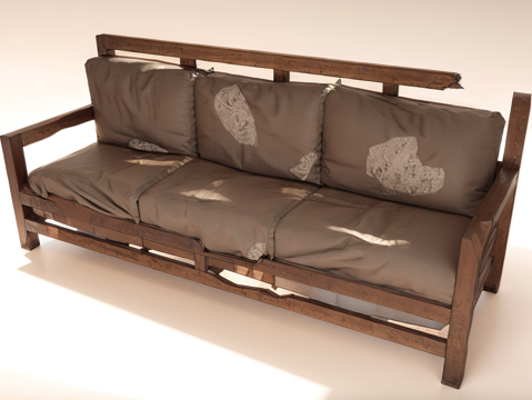 雕塑摆件动物设备家具小品 (29)su模型