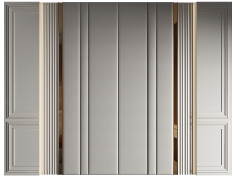  现代衣柜3d模型 