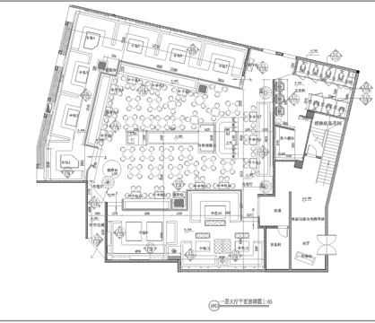 高档时尚KTV酒吧 最新全套施工图设计cad施工图