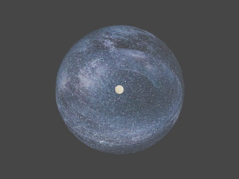  太阳系建模与动画研究3d模型 