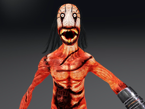  诡异生物3d模型 