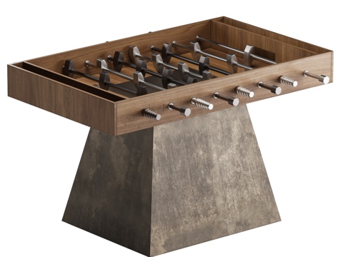  现代娱乐桌3d模型 