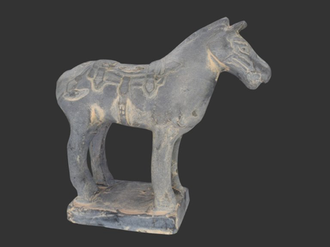  中国陶马3d模型 