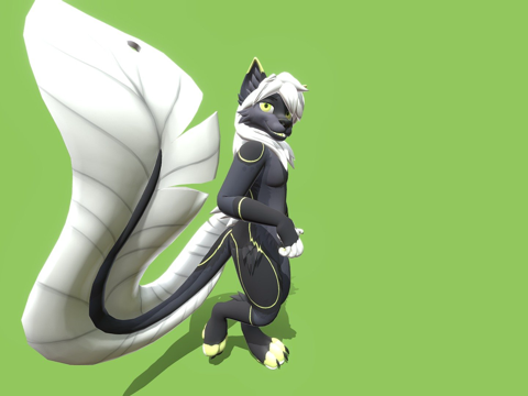  Voss虚拟现实聊天头像3d模型 