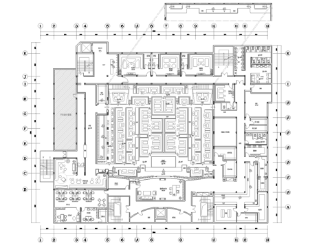 高档酒吧 最新全套施工图设计cad施工图