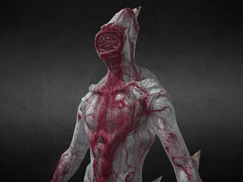  恐怖洞穴奔跑者3d模型 