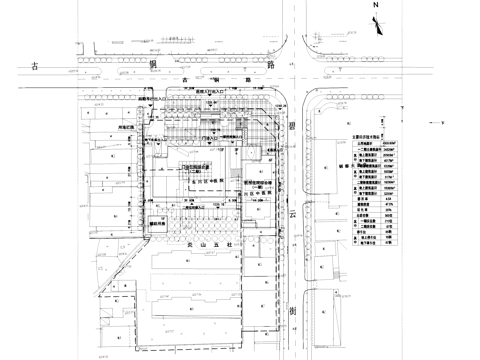 昆明东川中医医院综合楼建筑平立剖面CAD施工图cad施工图