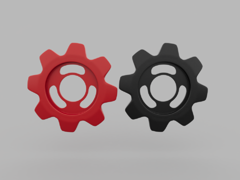  现代风格雕塑3d模型 