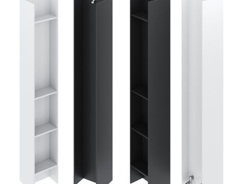 现代储物柜3d模型 