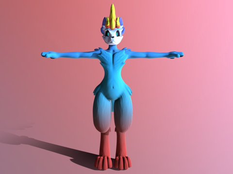  骷髅狗   与 VTuber 虚拟形象3d模型 