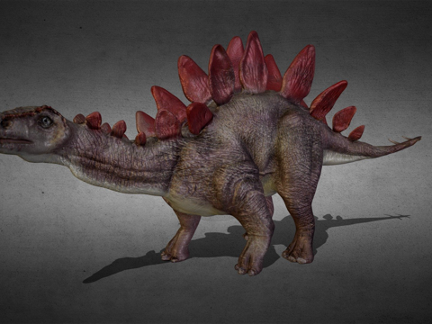  剑龙姿势3d模型 