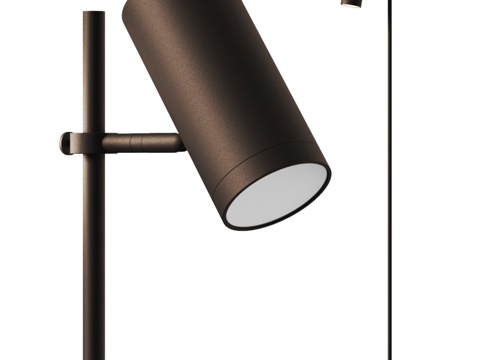  现代落地灯3d模型 