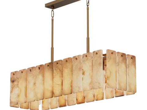  现代吊灯3d模型 