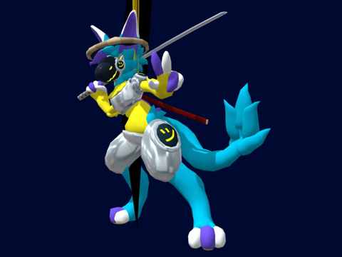  炬座原型兽委托作品3d模型 