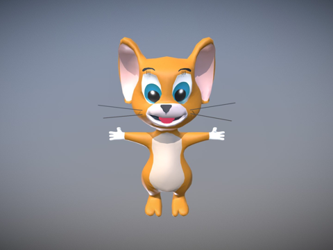  杰瑞角色3d模型3d模型 