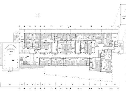 高档KTV  最新全套施工图设计cad施工图