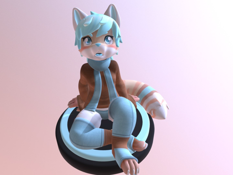  斯蒂娜埃雷拉3d模型 