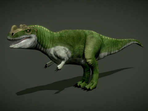  近似准确角鼻龙3d模型 