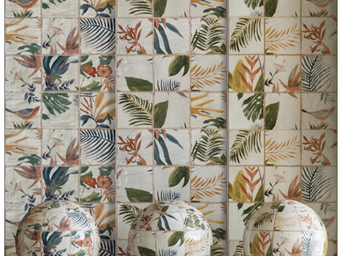  安吉拉·哈里斯港湾奏鸣曲装饰陶瓷田园系列3d模型 