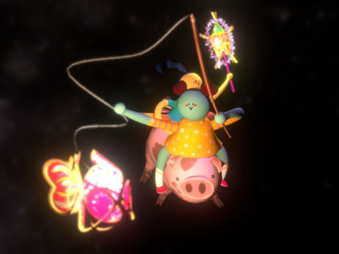  中秋秋节3d模型 