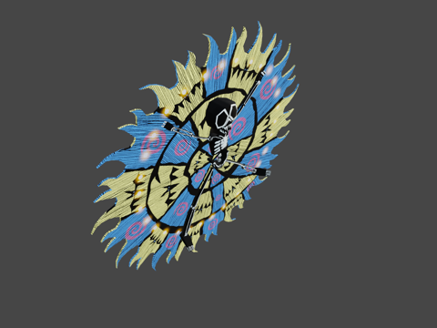  发光乌基布基的锯JuanGarcíaHuesoNekoKaw3d模型 