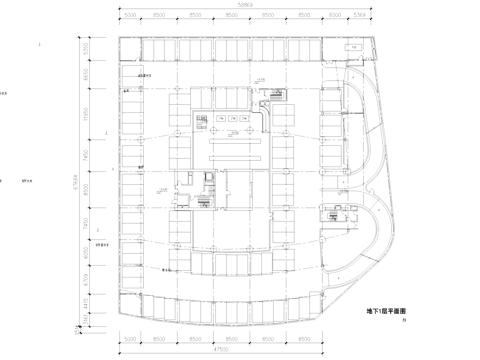 酒店办公高层综合楼建筑CAD施工图集cad施工图