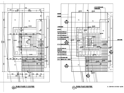滨水篝火平台景观CAD施工图集cad施工图